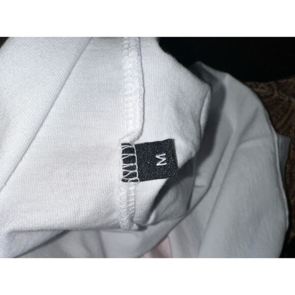 Some Ware - Oversized Logo-Print Organic Cotton-Jersey T-Shirt - White - Picture 4 of 4